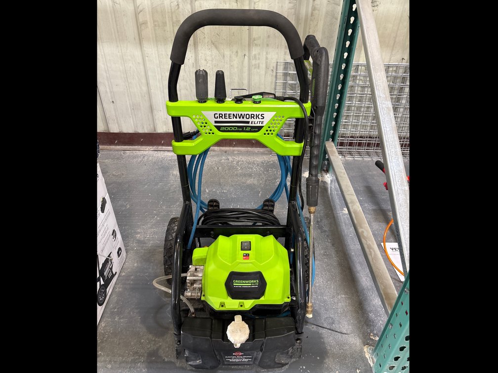 Greenworks Elite 2000psi Electric Pressure Washer