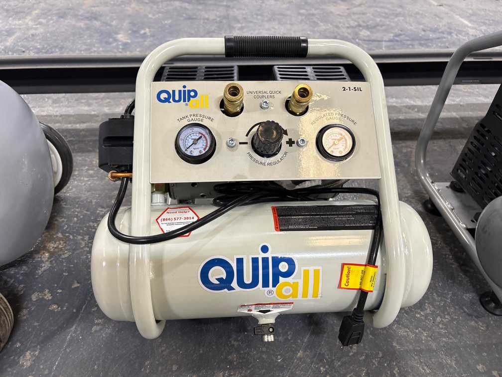 QuipAll 1.6Gallon, 120psi Compressor