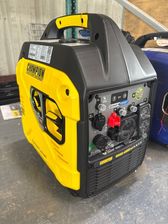 Unused Champion 4000 Watt Dual Fuel Inverter Generator