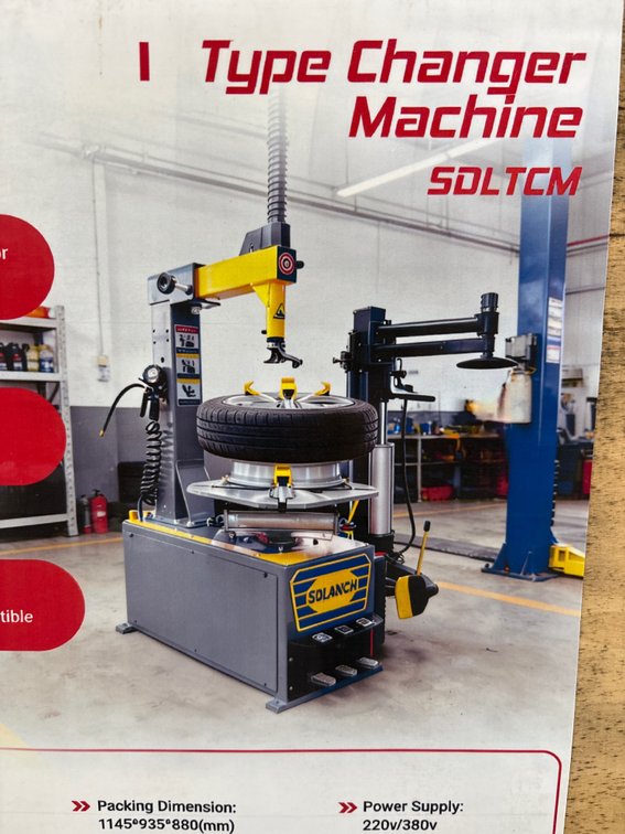Unused SD Lanch Tire Changing Machine