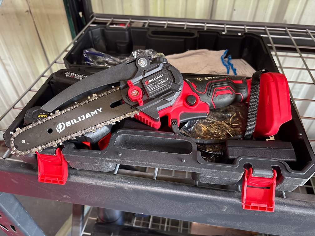 Unused Bilijamy 18V Pruning Chainsaw, 6in Bar