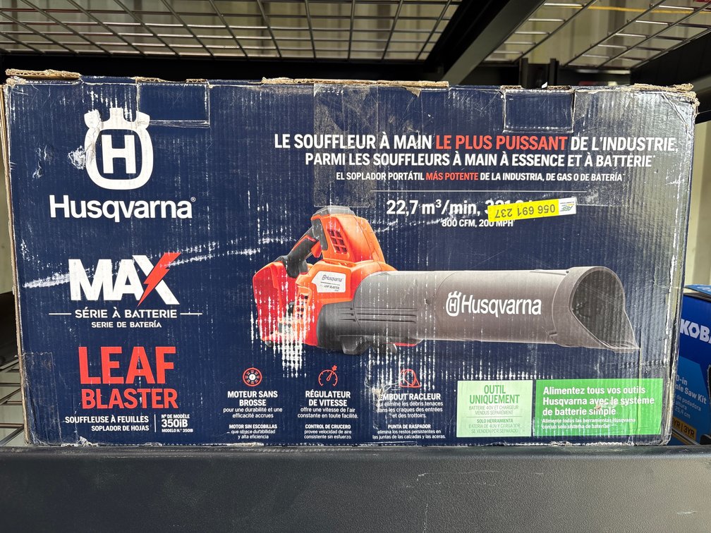 Husqvarna 40V Blower, Tool Only