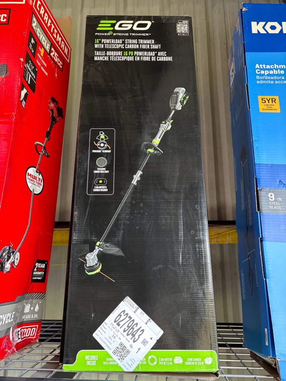 Ego 56V String Trimmer, includes Battery and Charger