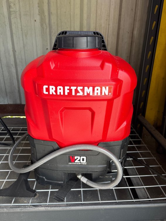 Craftsman 20V Backpack Sprayer, includes Battery