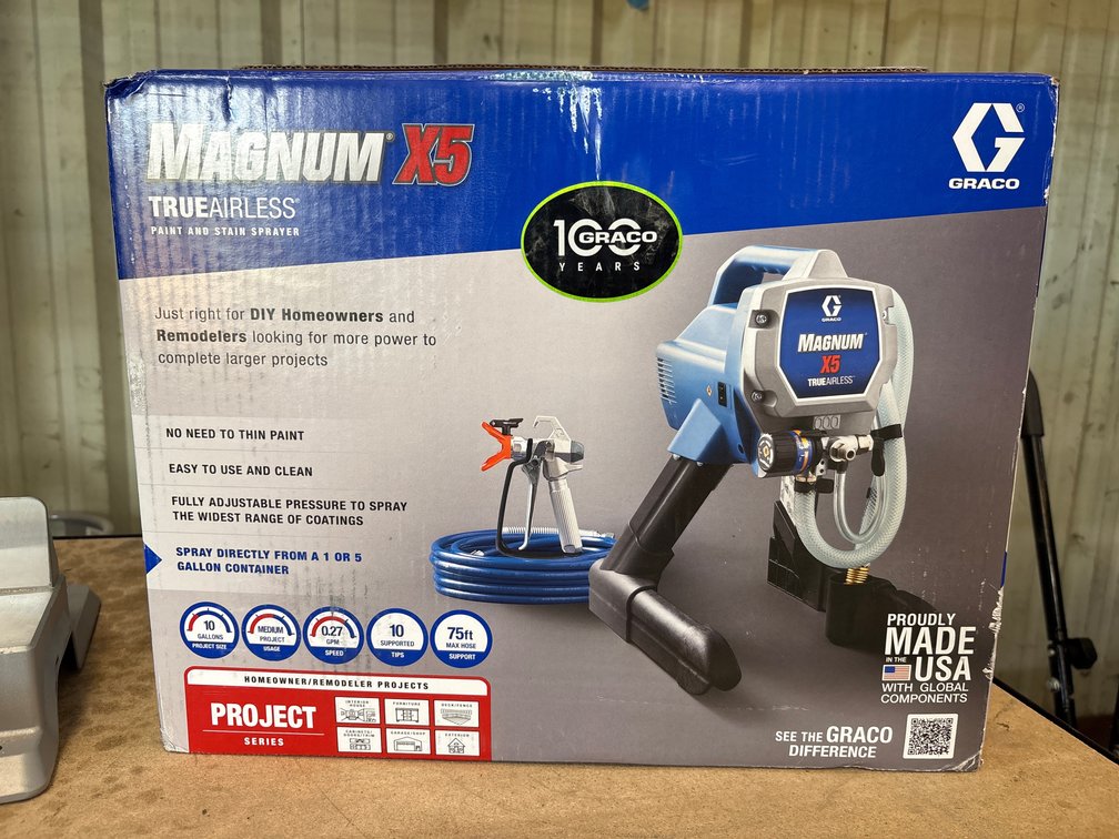 Graco Magnum X5 True Airless Paint and Stain Sprayer