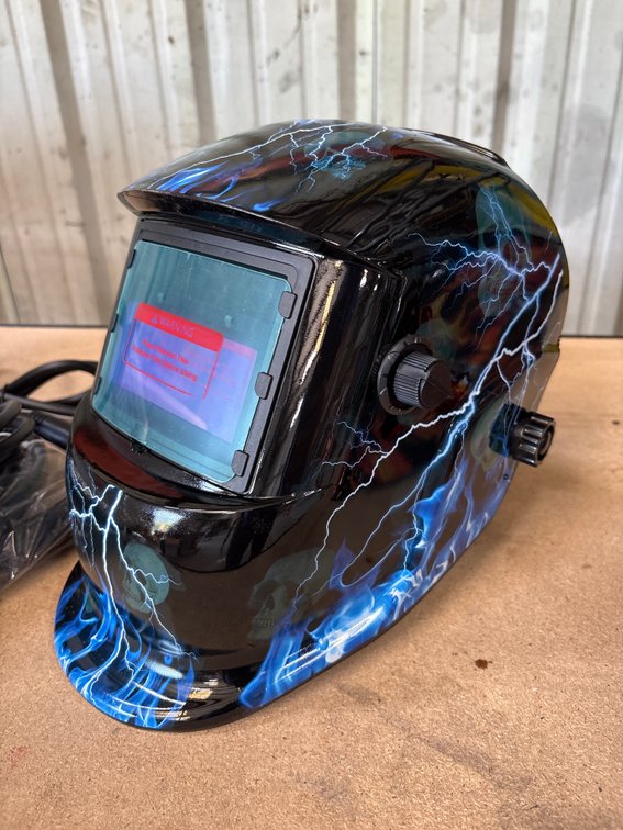 Unused Auto Darkening Welding Mask