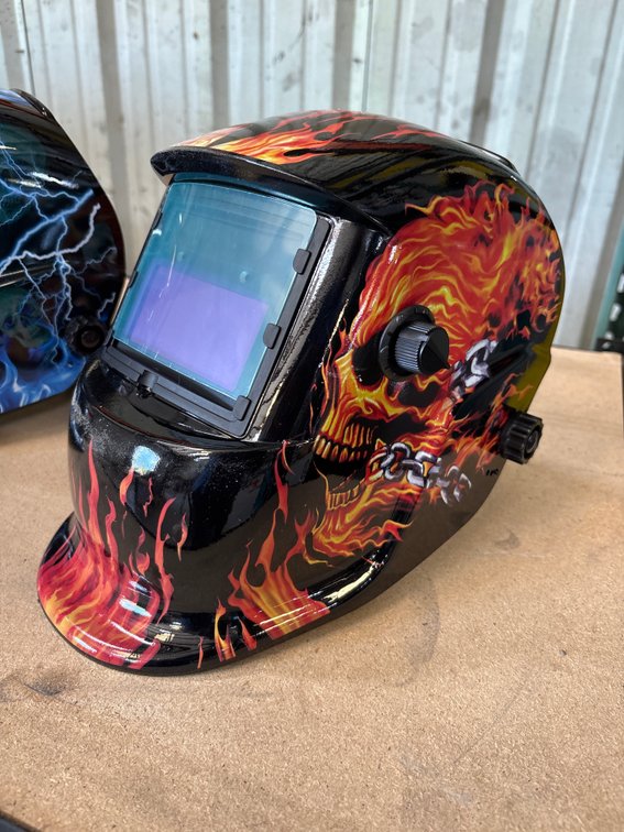 Unused Auto Darkening Welding Mask