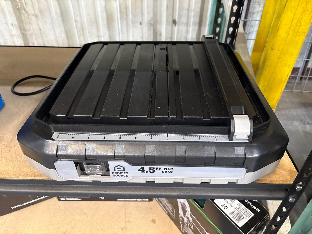 Project Source 4.5in Tile Saw
