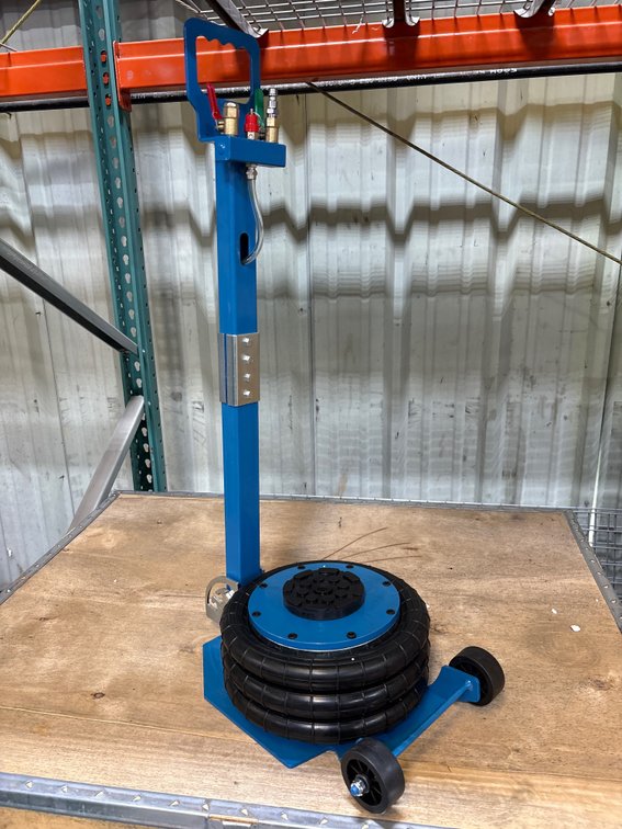 Unused 3 Ton Ballon Pneumatic Jack
