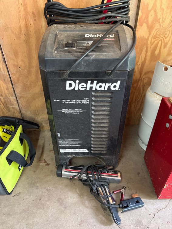 Die Hard Battery Charger and Craftsman Timing Light, 2pcs
