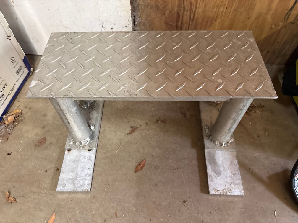 Custom Diamond Plate Step