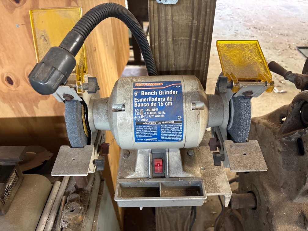 Westward 6in Bench Grinder