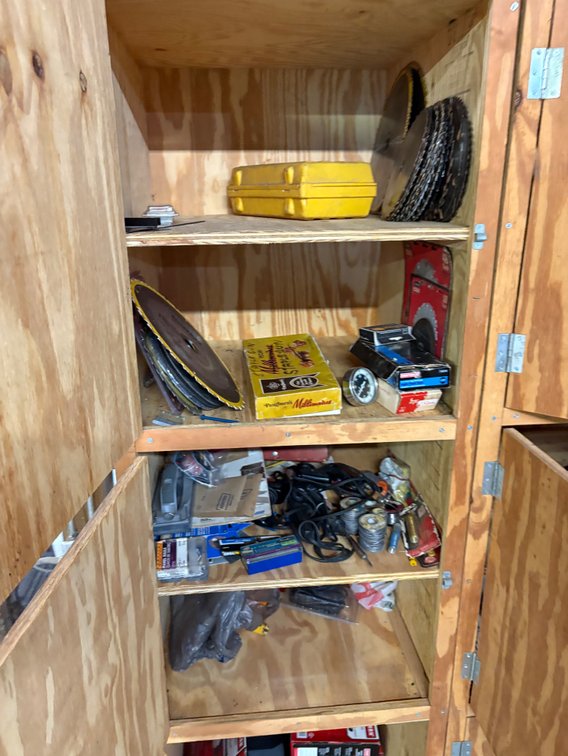 Contents of Cabinets