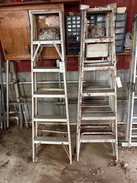 6 Ft A Frame Aluminum Ladders