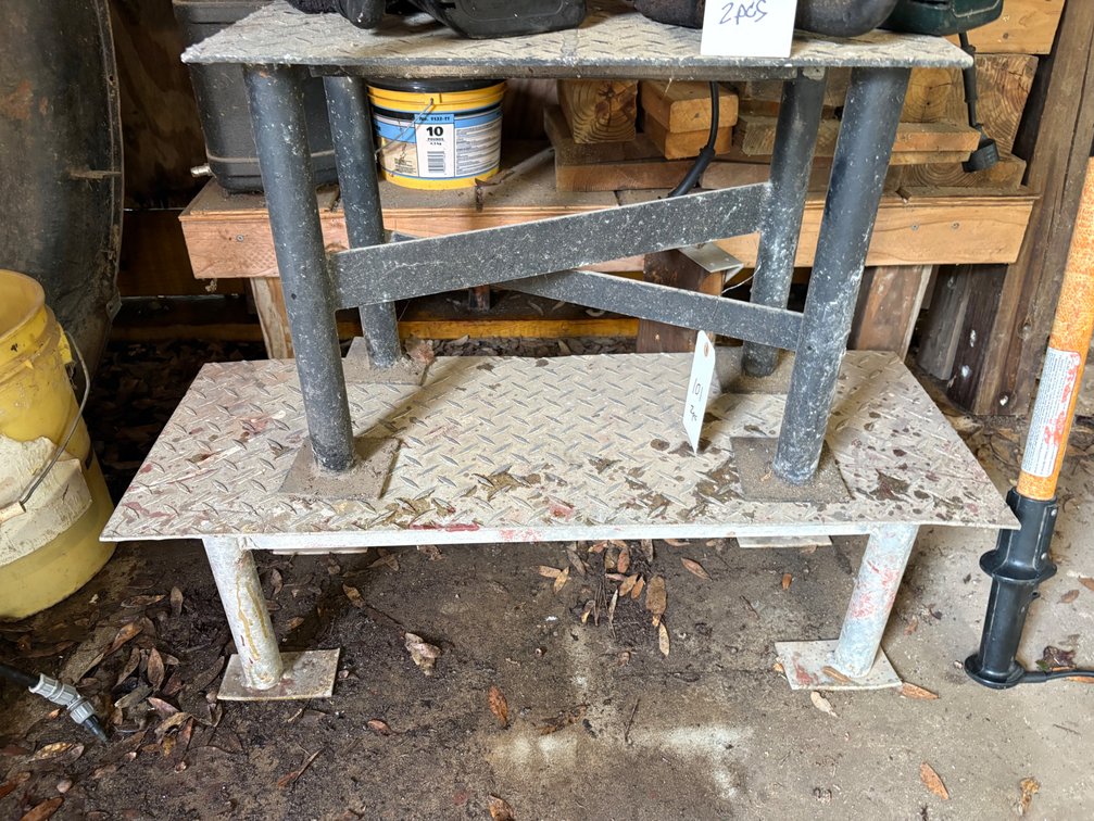 Diamond Plate Steps