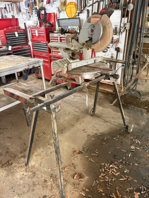 Craftsman 12 In Sliding Miter Saw with Stand