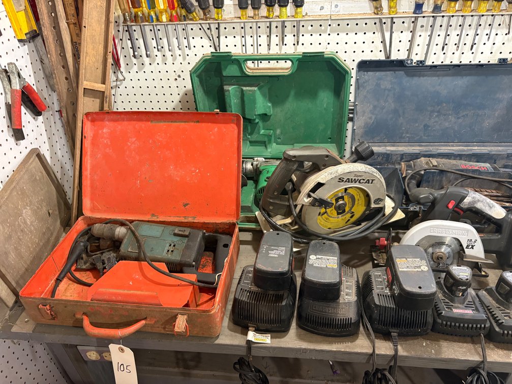 Assorted Power Tools