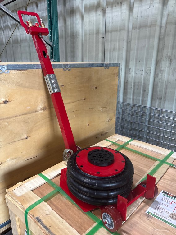 Unused 3.5-Ton Pneumatic Ballon Jack