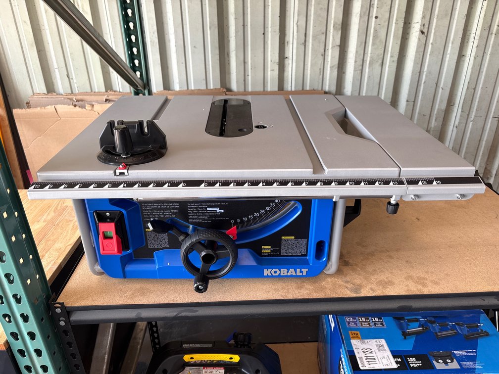 Kobalt 10in Table Saw