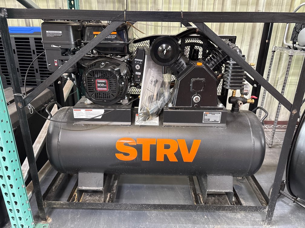 Unused STRV 40 Gallon Gas Compressor