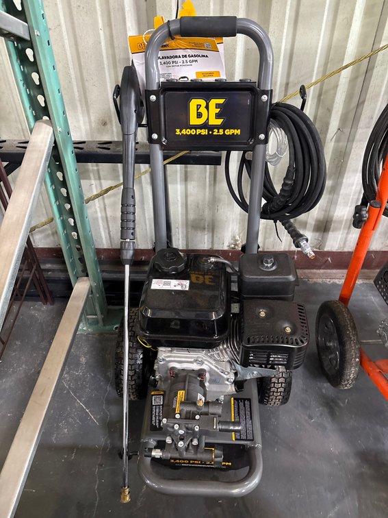 Be 3400psi Gas Pressure Washer
