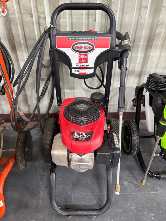 Simpson 3000psi Gas Pressure Washer