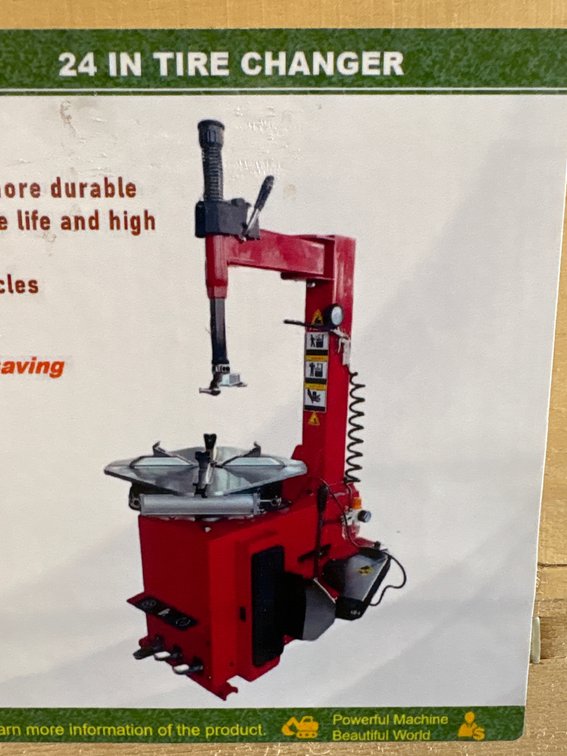 Unused STRV 24in Tire Changing Machine