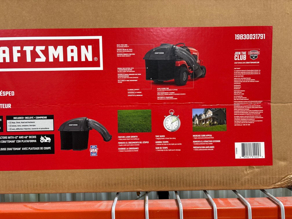 Craftsman 42in/46in Riding Mower Bagger