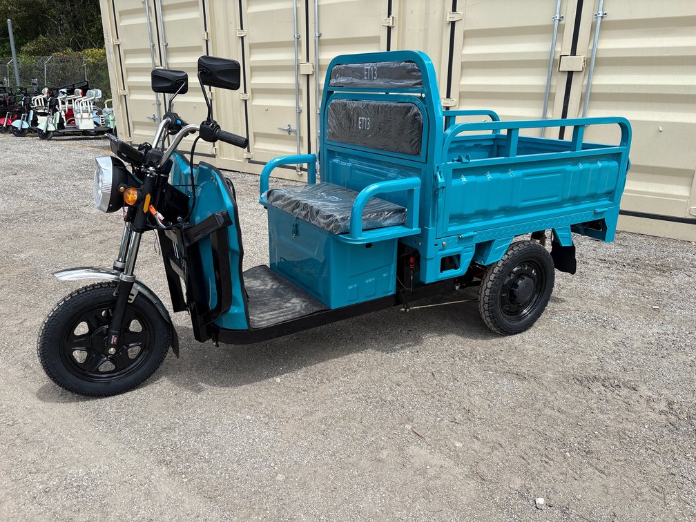 Unused 2026 SD Lanch ET13 Electric Tricycle w/ Dump Bed