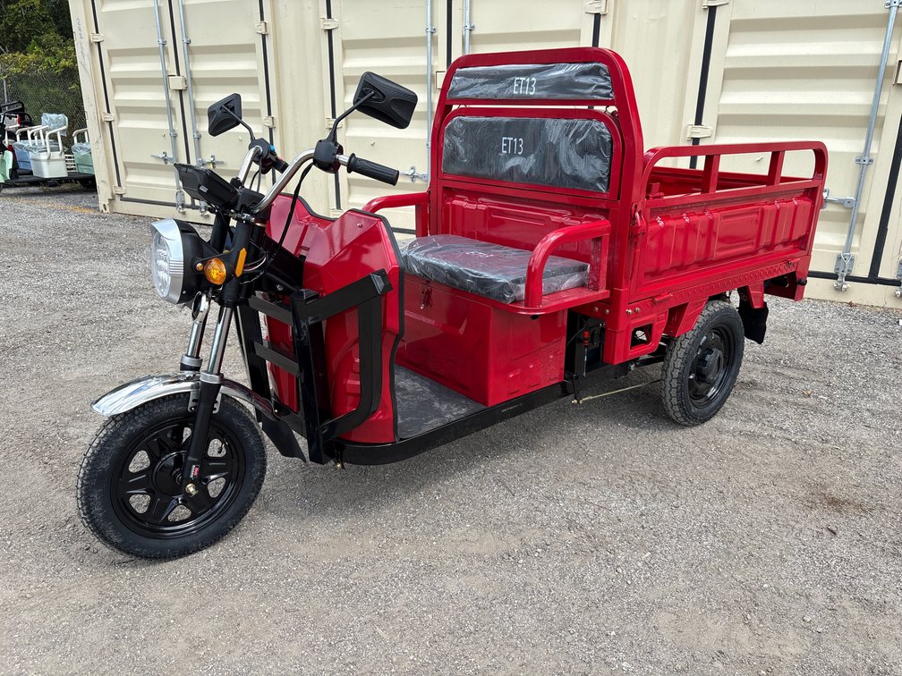 Unused 2026 SD Lanch ET13 Electric Tricycle w/ Dump Bed