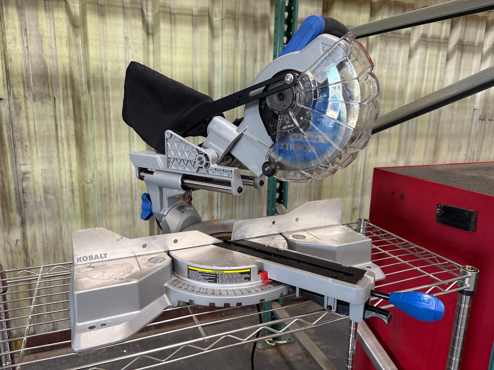 Kobalt 7 1/4in Sliding Miter Saw