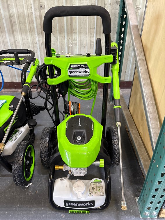 Greenworks 2200psi Electric Pressure Washer