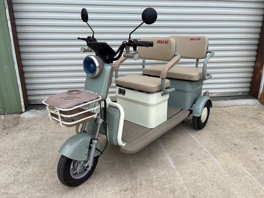Unused 2026 IRanch IRGC40 60V 2-Seat 3-Wheel Electric Scooter