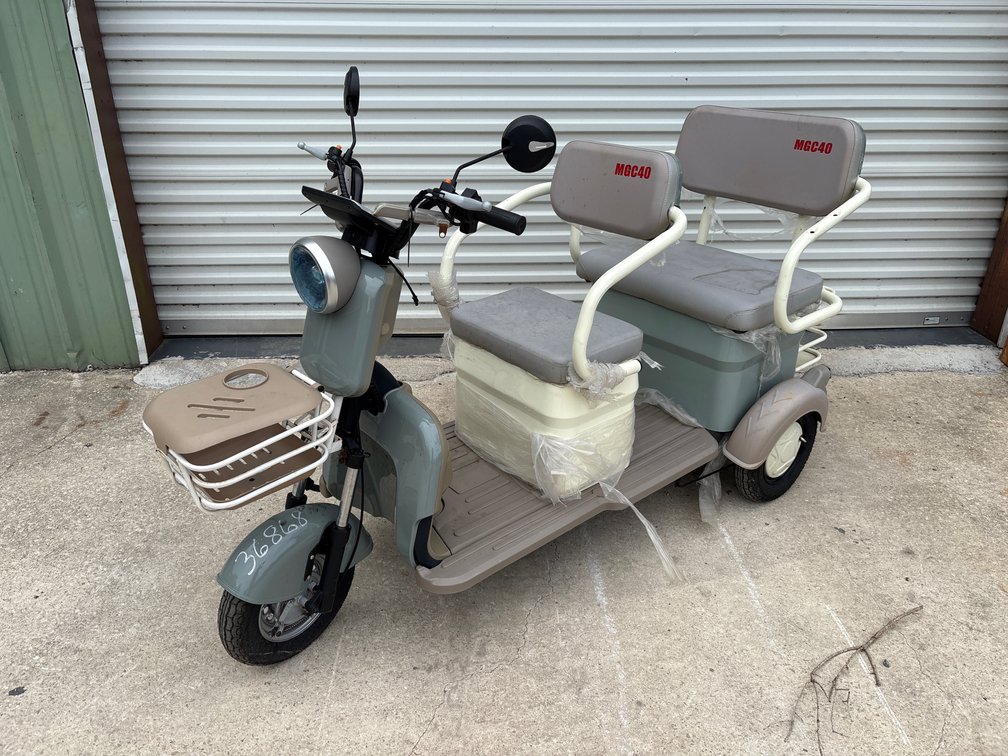 2026 IRanch IRGC40 60V 2-Seat 3-Wheel Electric Scooter