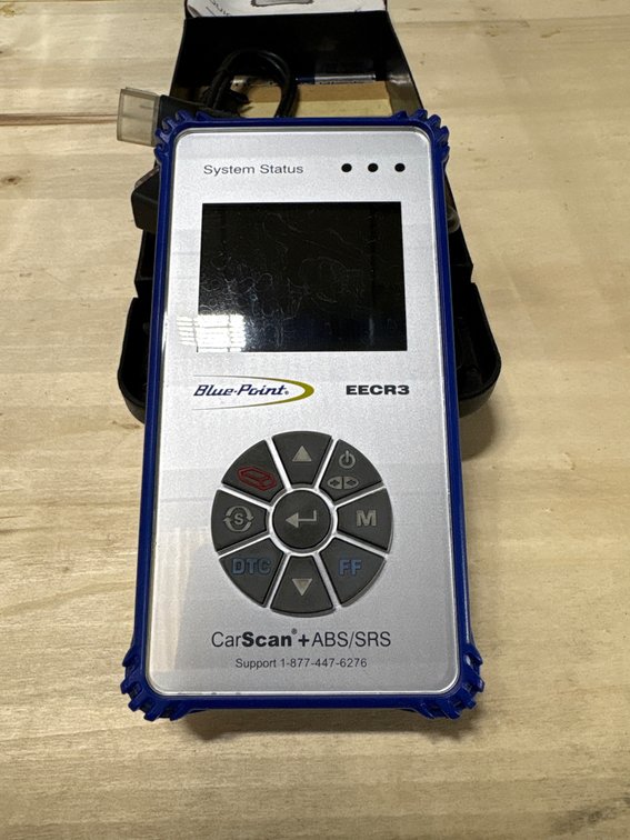 Blue Point EECR3 Car Scan+ABS/SRS OBD II Reader