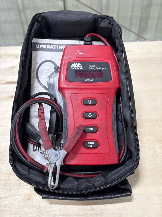 Mac Tools Digital Battery Tester Plus