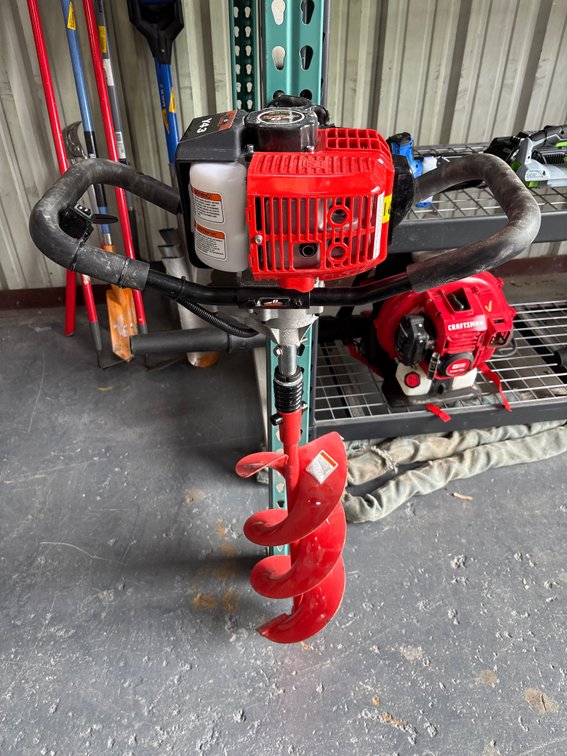 Thunderbay Y43 Gas Earth Auger with 8in Bit