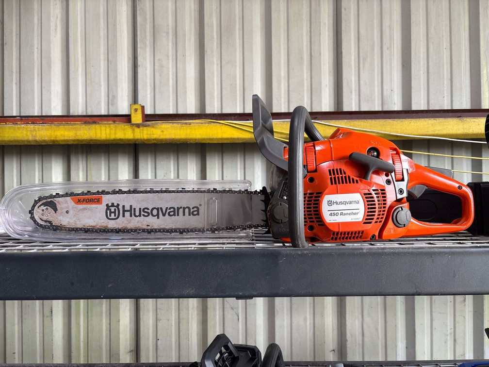 Husqvarna 450 Rancher Gas Chainsaw, X-Force 20in Bar