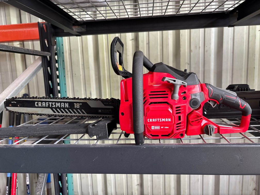 Craftsman 42cc Gas Chainsaw, 18in Bar