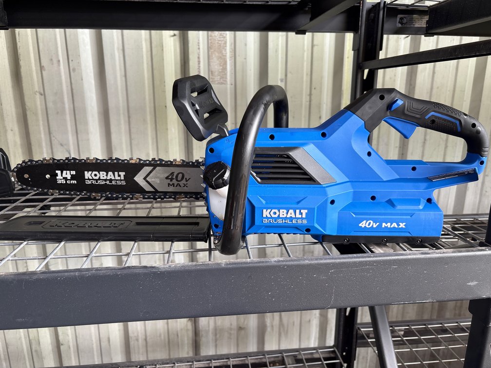 Kobalt 40V Max Chainsaw, 14in Bar, Includes Battery and Charger