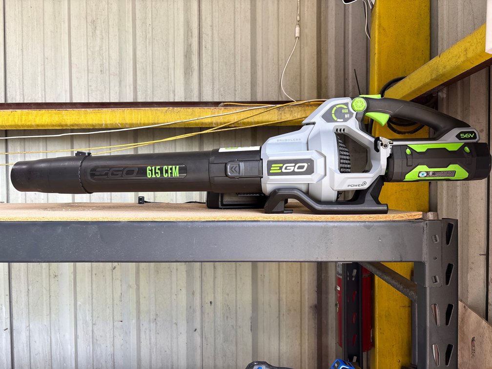 EGO 56V Blower, Includes Battery and Charger