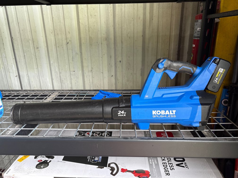 Kobalt 24V Max Blower, includes Battery and Charger