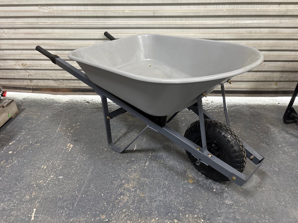 Project Source 5 Cubic Ft Wheel Barrow