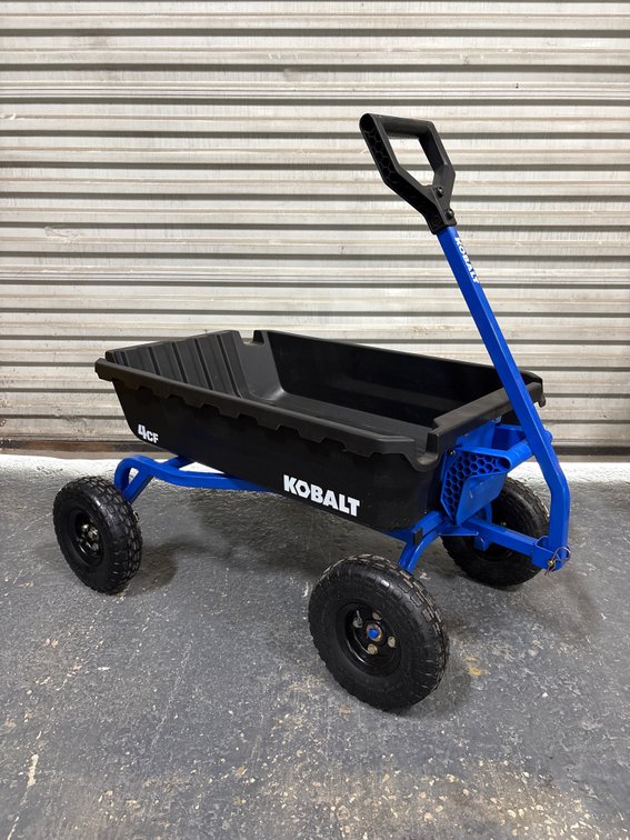 Kobalt 4 Cubic Ft Poly Dump Cart
