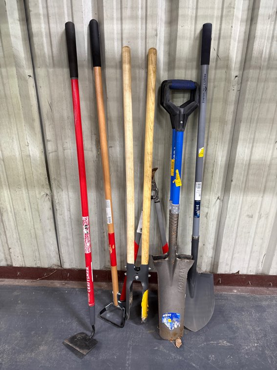 Assorted Yard Tools, 7pcs