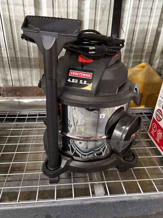 Craftsman 5 Gallon Stainless Wet/Dry Vac
