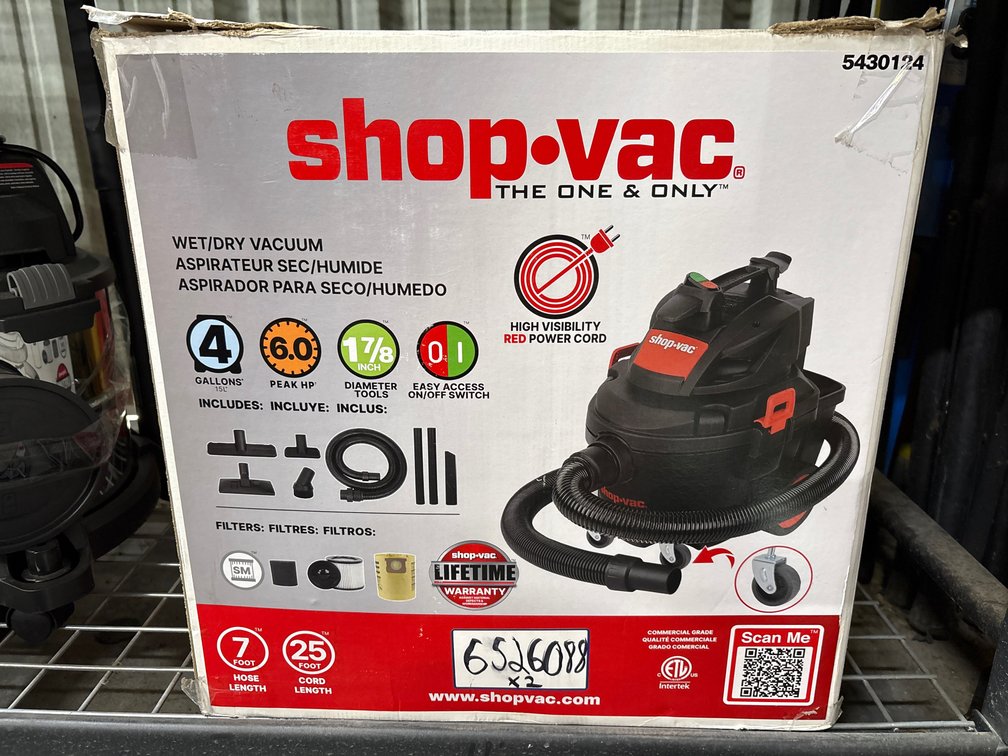 Shop-Vac 4 Gallon Wet/Dry Vac