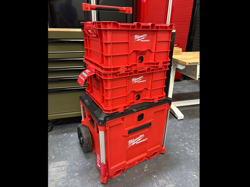 Unused Milwaukee Packout Mobile Job Box