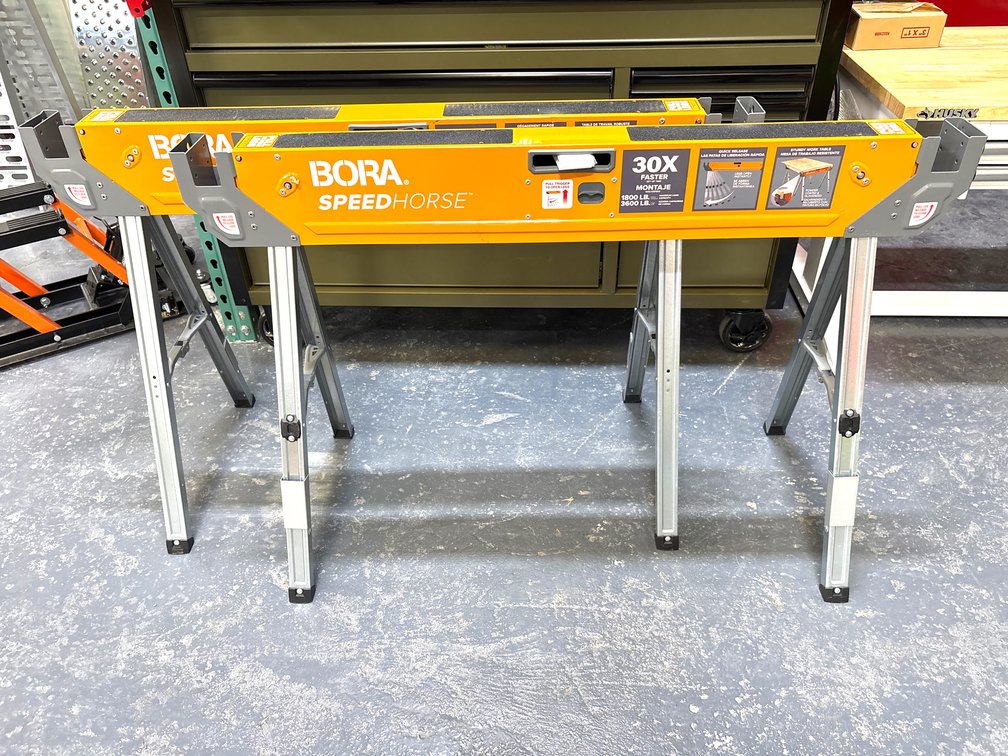 Unused Bora Collapsible Speed Horse, 1800lb Cap Per Horse, 2pcs