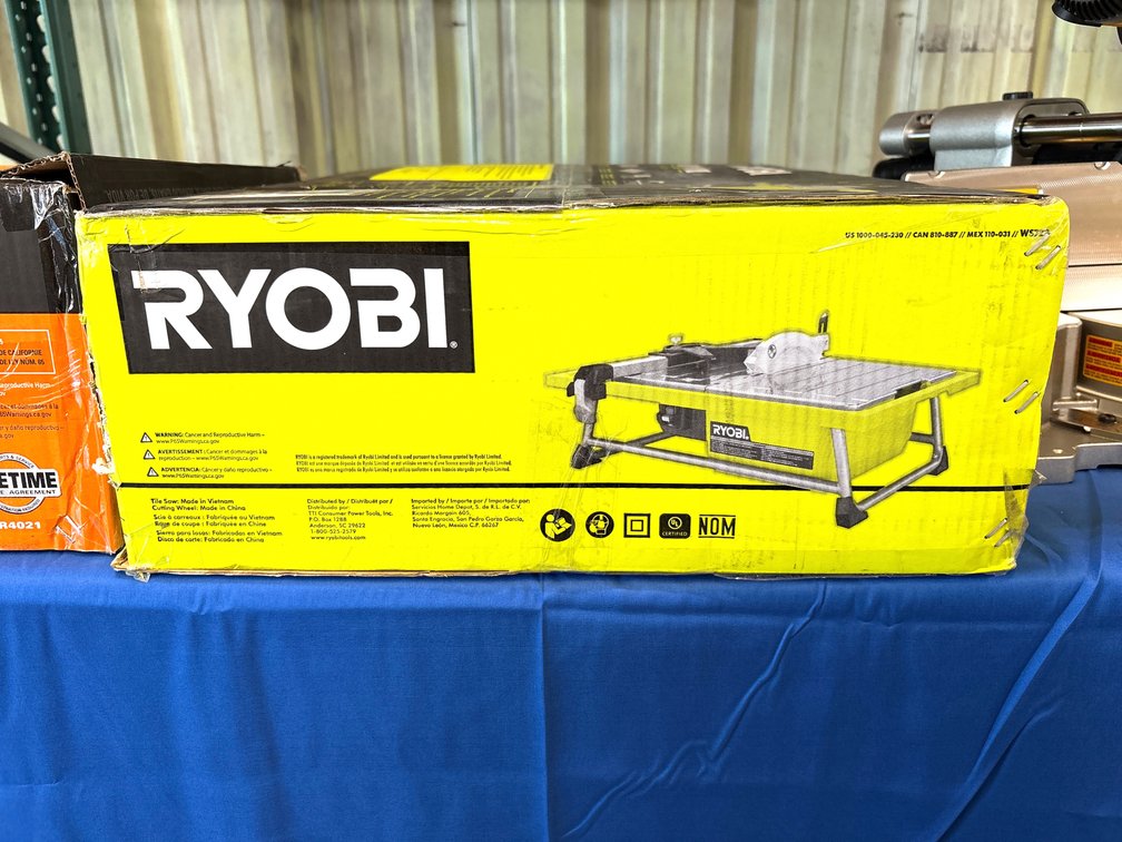 Ryobi 7in Wet Tile Saw